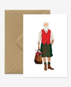 Carte de voeux Santa is a Hispter All The Ways To Say
