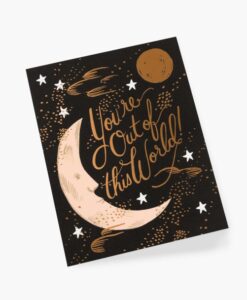 Carte à message You’re Out Of This World Rifle Paper