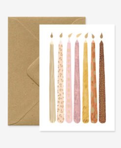 Carte anniversaire Gold candles All The Ways To Say