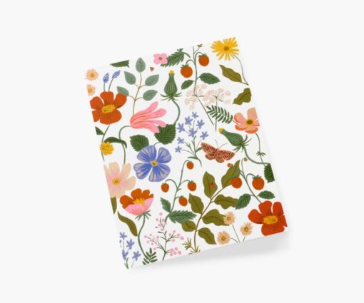 Carte florale Strawberry Fields Rifle Paper – Crème