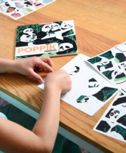 Puzzle à stickers Animaux sauvages (5-10 ans)