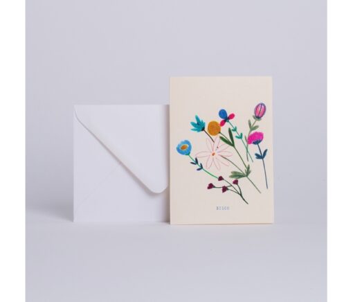 Carte Bisou Petites fleurs Season Paper