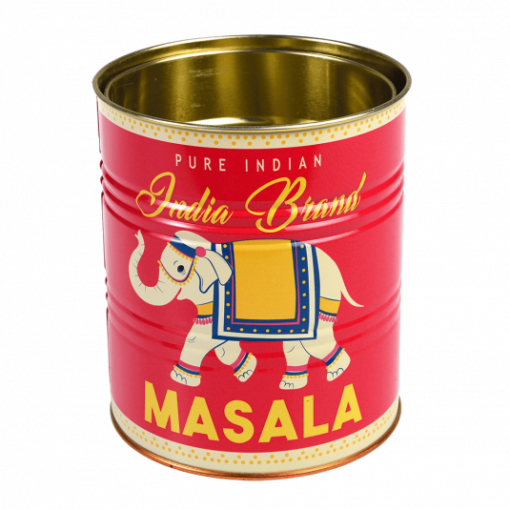 Set de 2 pots en métal – Boîtes de conserve Masala Et Javitri