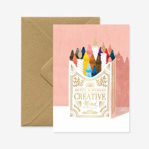 Carte anniversaire Creative mind All the Ways to Say