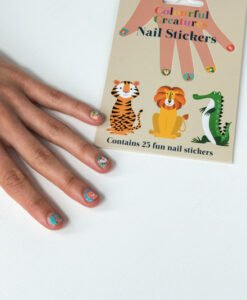 Autocollants pour ongles Colourful Creatures