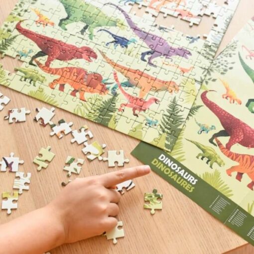 Puzzle 280 pièces Dinosaures Poppik