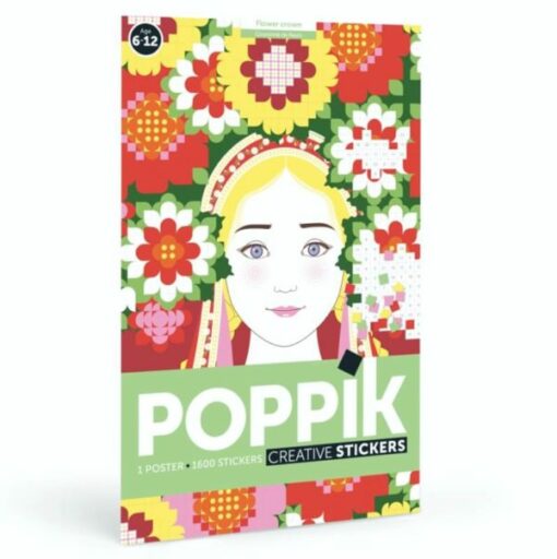 Poster + 1600 stickers – Flower Crown (6-12 ans)