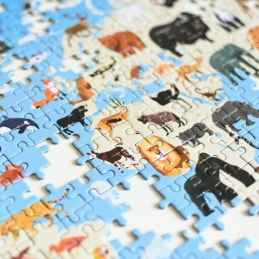 Puzzle 500 pièces Animaux Poppik