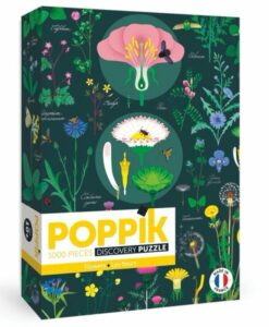 Puzzle 1000 pièces Botanique Poppik