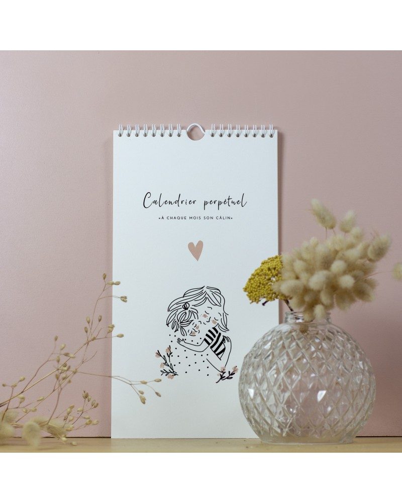 Calendrier Perpetuel "A Chaque Mois Son Calin-my-lovely-thing