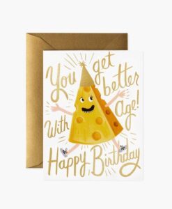 Carte anniversaire Better With Age Rifle Paper