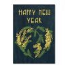Carte Happy New Year Mimosa Mélanie Voituriez