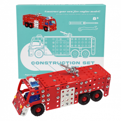 Kit construction camion de pompiers Rex