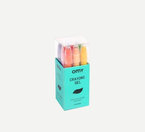 9 crayons Gel OMY