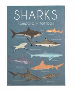 Tatouages temporaires requins Rex
