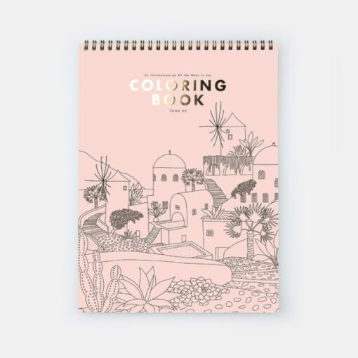 Cahier de coloriage All The Ways To Say – 2