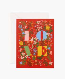 Carte amour Mayfair Rifle Paper