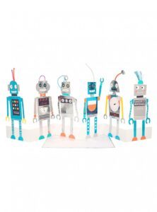 Carte anniversaire Robot Meri Meri