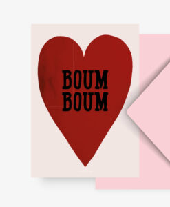Carte amour Boum Boum