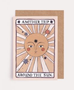 Carte anniversaire tarot Sun Sister Paper