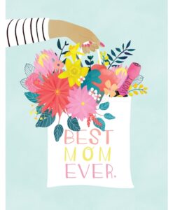 Carte Best Mom Tote bag Studio Eleven
