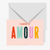 Carte Beaucoup d’amour Typealive