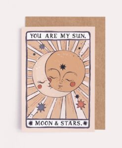 Carte tarot Soleil, lune, étoile Sister Paper