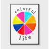 affiche-colorful-life-just-cool-design-pastelshop