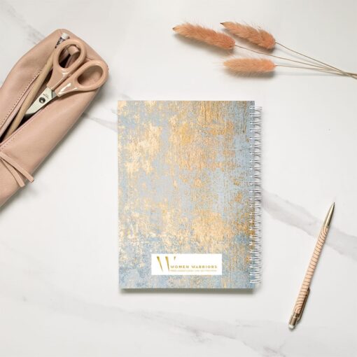 Agenda pro/perso Woman Who Works Marble Gold