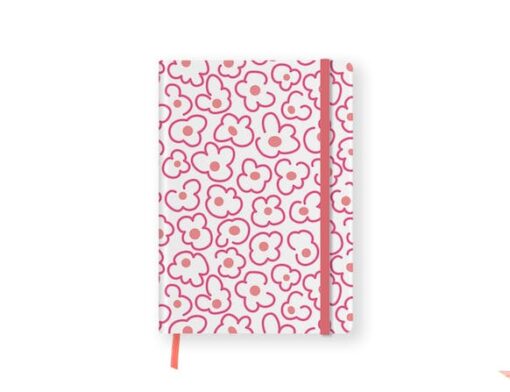 Agenda perpétuel Pink Floral Fabooks