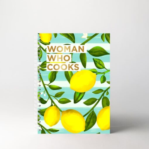 Cahier de recettes Woman who cooks Lemon