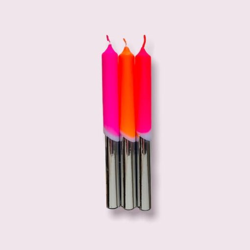 Bougies Dip Dye Pop – Girl on Fire