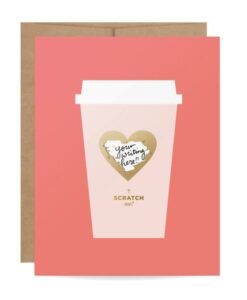Carte à gratter Coffee Love