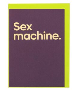 Carte Sex Machine – Say It With Songs
