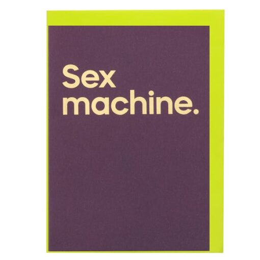 Carte Sex Machine – Say It With Songs