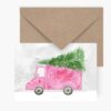 carte-noel-christmas-truck-pastelshop