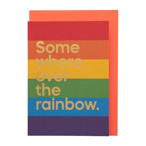 Carte Somewhere over the rainbow – Say It With Songs