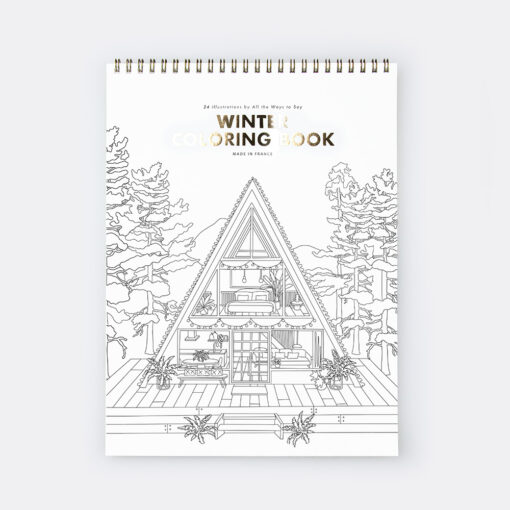 Cahier de coloriage Winter All The Ways To Say