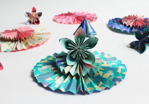 Coffret Origami Turquoise Mon Petit Art
