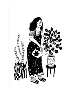 Affiche Plant lover Helen B – Format au choix A3 / A4