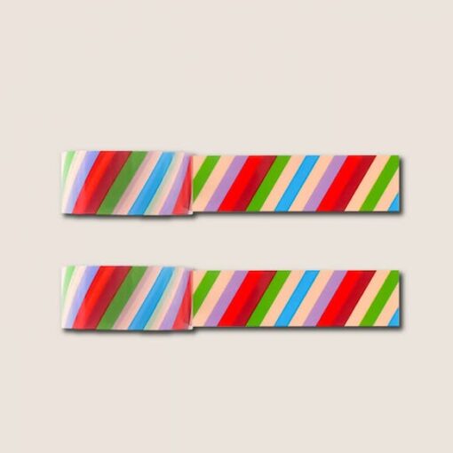 Rouleau adhésif Funky Stripes x2