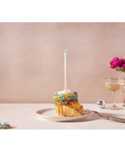 Bougies d’anniversaire Color Block Meri Meri x16
