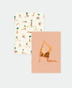 Carnets de poche Yoga Love – lot de 2
