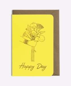 Carte Happy Day Flowers Les Editions du Paon