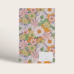 Journal Flower Power Season Paper