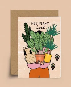 Carte Plant Lover Heyimsakina
