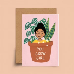 Carte You grow girl