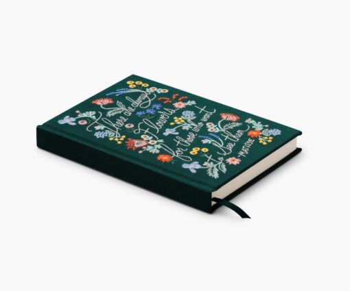 Journal broderie There are always flowers Rifle Paper
