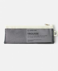 Trousse mesh Noire Papier Tigre