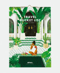 Calendrier 2024 All the Ways to Say Travel Bucket List